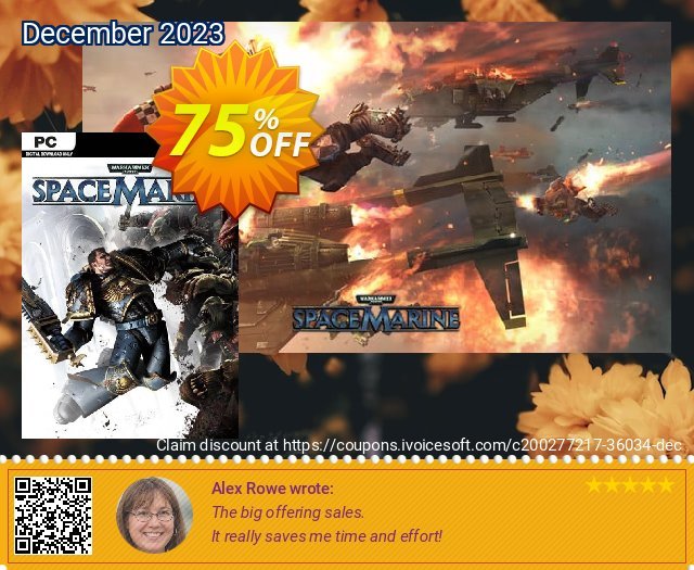 Warhammer 40,000: Space Marine PC super Disagio Bildschirmfoto