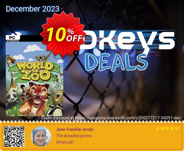 World of Zoo PC klasse Verkaufsförderung Bildschirmfoto