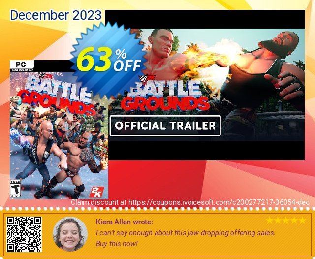WWE 2K Battlegrounds PC (EU) uneingeschränkt Außendienst-Promotions Bildschirmfoto