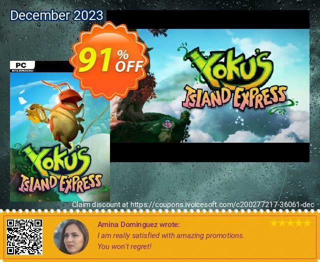 Yoku&#039;s Island Express PC  훌륭하   촉진  스크린 샷