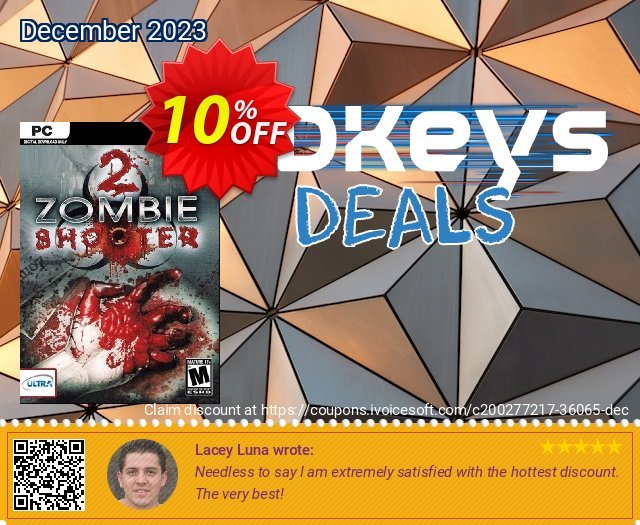 Zombie Shooter 2 PC discount 10% OFF, 2024 Labour Day offering sales. Zombie Shooter 2 PC Deal 2024 CDkeys