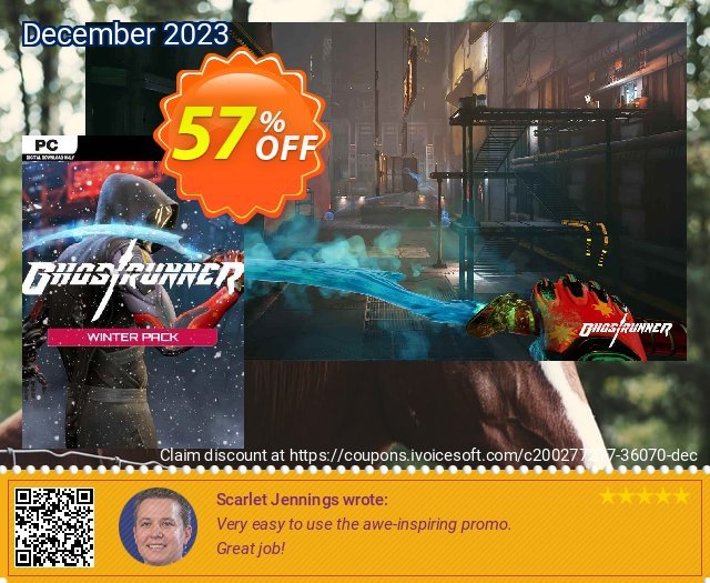 Ghostrunner - Winter Pack PC - DLC formidable Ausverkauf Bildschirmfoto