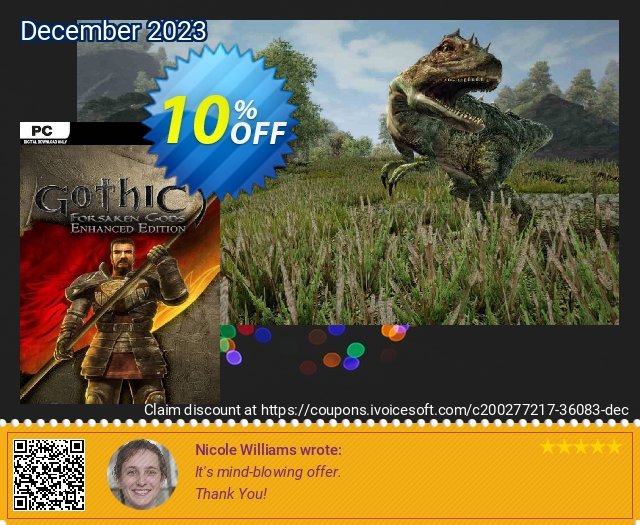Gothic 3 Forsaken Gods Enhanced Edition PC exklusiv Ermäßigung Bildschirmfoto