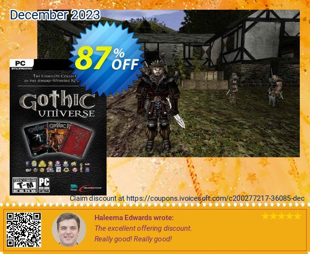 Gothic Universe Edition PC 气势磅礴的 产品销售 软件截图