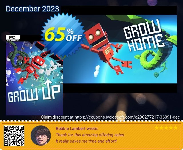 Grow Up PC (EU) teristimewa voucher promo Screenshot