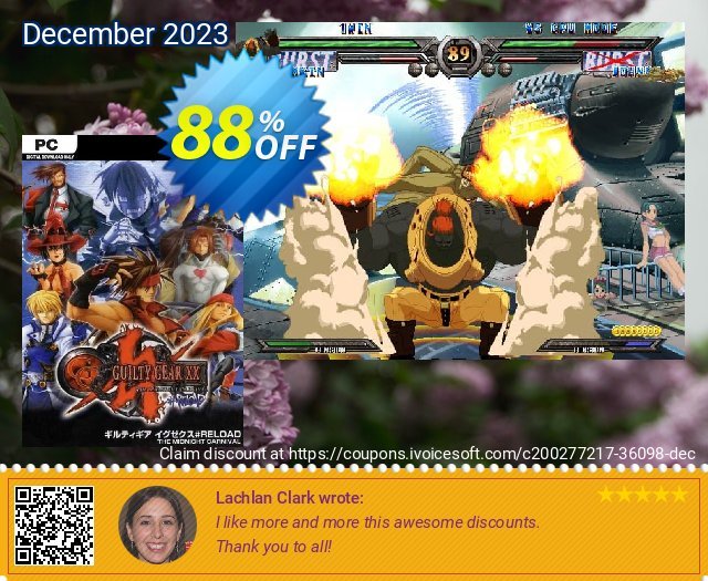 Guilty Gear X2 # Reload PC (EN) verblüffend Promotionsangebot Bildschirmfoto