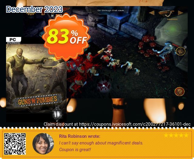 Guns n Zombies PC discount 83% OFF, 2024 Mother Day offering sales. Guns n Zombies PC Deal 2024 CDkeys
