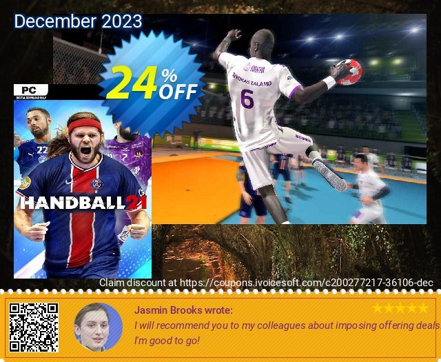 Handball 21 PC 惊人的 产品销售 软件截图
