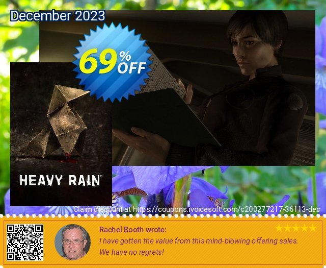 Heavy Rain PC (Steam) 气势磅礴的 产品销售 软件截图