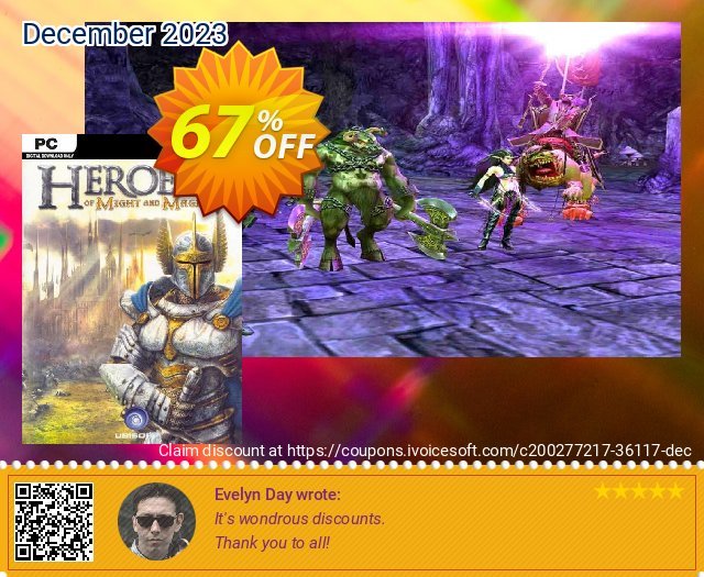 Heroes of Might & Magic V PC ausschließenden Ermäßigung Bildschirmfoto