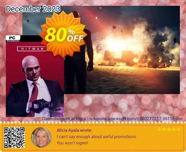 Hitman 2 PC discount 80% OFF, 2024 Resurrection Sunday offering sales. Hitman 2 PC Deal 2024 CDkeys