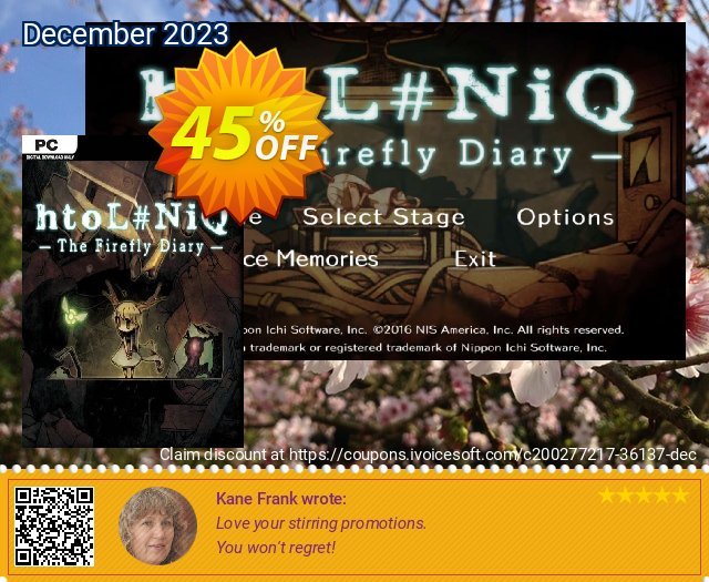 htoL#NiQ: The Firefly Diary PC enak penawaran promosi Screenshot