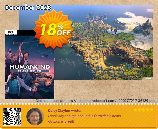 Humankind Digital Deluxe PC (WW) keren kupon Screenshot