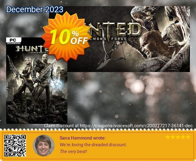 Hunted The Demon’s Forge PC discount 10% OFF, 2024 Working Day offering sales. Hunted The Demon’s Forge PC Deal 2024 CDkeys