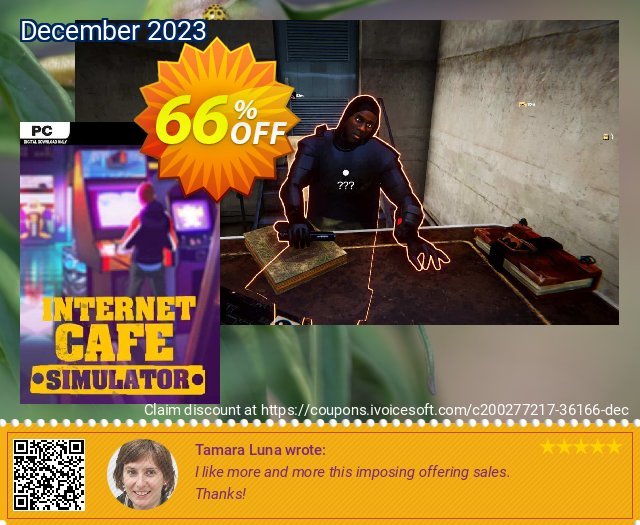 Internet Cafe Simulator PC 惊人的 优惠券 软件截图