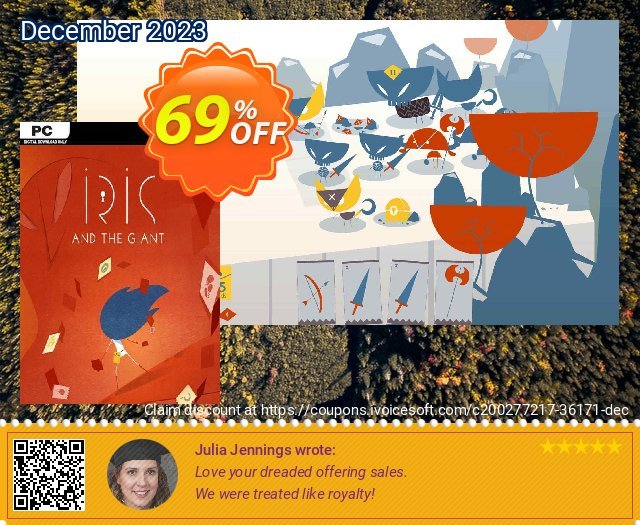 Iris and the Giant PC discount 69% OFF, 2024 Working Day promo sales. Iris and the Giant PC Deal 2024 CDkeys