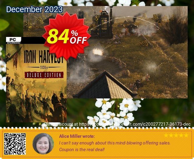 Iron Harvest - Deluxe Edition PC discount 84% OFF, 2024 Resurrection Sunday promo. Iron Harvest - Deluxe Edition PC Deal 2024 CDkeys