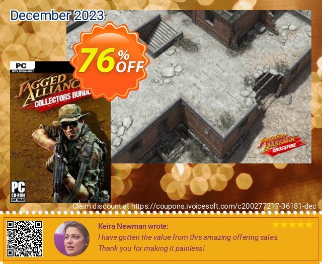 Jagged Alliance Back in Action Collectors Bundle PC 令人惊讶的 促销 软件截图