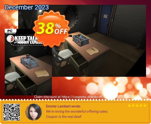 Keep Talking and Nobody Explodes PC discount 38% OFF, 2024 World Press Freedom Day offering sales. Keep Talking and Nobody Explodes PC Deal 2024 CDkeys