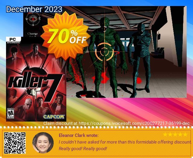 Killer7 PC discount 70% OFF, 2024 Mother Day offering sales. Killer7 PC Deal 2024 CDkeys