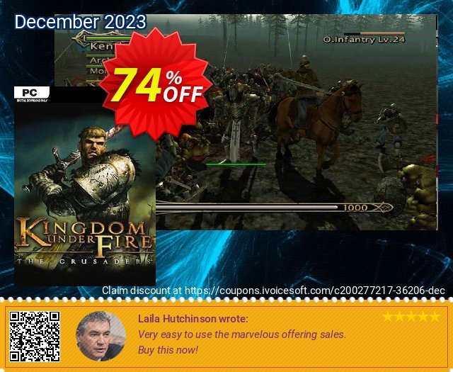 Kingdom Under Fire: The Crusaders PC uneingeschränkt Preisnachlass Bildschirmfoto