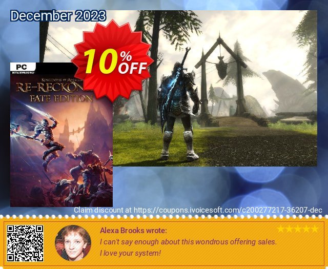 Kingdoms of Amalur: Re-Reckoning FATE Edition PC klasse Außendienst-Promotions Bildschirmfoto