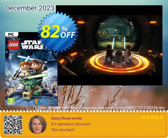 LEGO Star Wars III: The Clone Wars PC discount 82% OFF, 2024 April Fools' Day offering sales. LEGO Star Wars III: The Clone Wars PC Deal 2024 CDkeys
