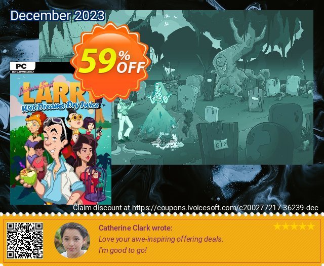 Leisure Suit Larry - Wet Dreams Dry Twice PC discount 59% OFF, 2024 World Backup Day offering sales. Leisure Suit Larry - Wet Dreams Dry Twice PC Deal 2024 CDkeys