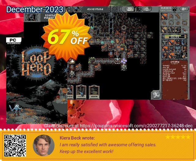 Loop Hero PC discount 67% OFF, 2024 World Ovarian Cancer Day promo. Loop Hero PC Deal 2024 CDkeys