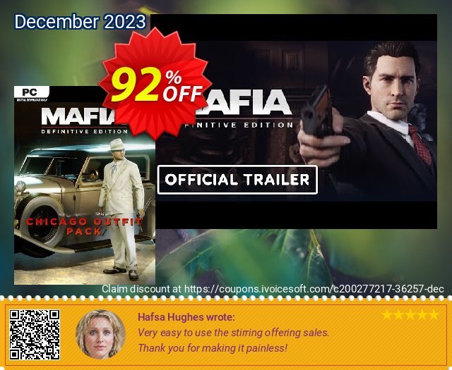 Mafia: Definitive Edition PC DLC (EU) verwunderlich Ausverkauf Bildschirmfoto
