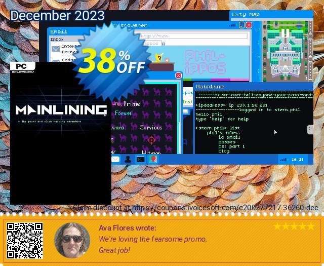 Mainlining PC beeindruckend Preisnachlass Bildschirmfoto
