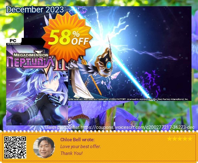 Megadimension Neptunia VII PC discount 58% OFF, 2024 World Ovarian Cancer Day offering sales. Megadimension Neptunia VII PC Deal 2024 CDkeys