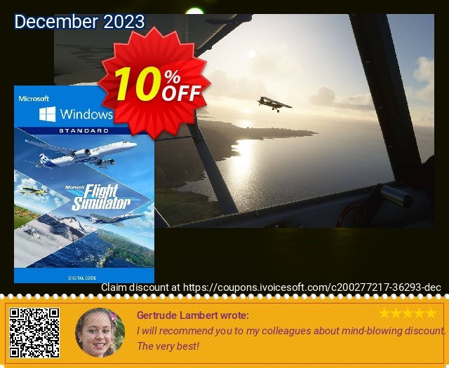 Microsoft Flight Simulator - Windows 10 PC (US) discount 10% OFF, 2024 World Ovarian Cancer Day offering sales. Microsoft Flight Simulator - Windows 10 PC (US) Deal 2024 CDkeys