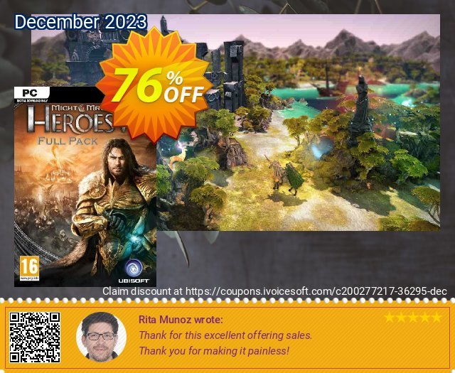 Might & Magic Heroes VII - Full Pack Edition PC discount 76% OFF, 2024 World Heritage Day offering sales. Might &amp; Magic Heroes VII - Full Pack Edition PC Deal 2024 CDkeys