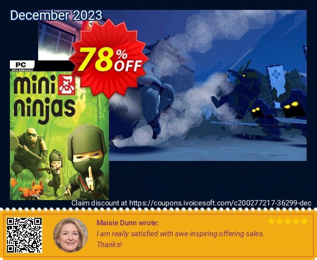 Mini Ninjas PC discount 78% OFF, 2024 World Backup Day sales. Mini Ninjas PC Deal 2024 CDkeys