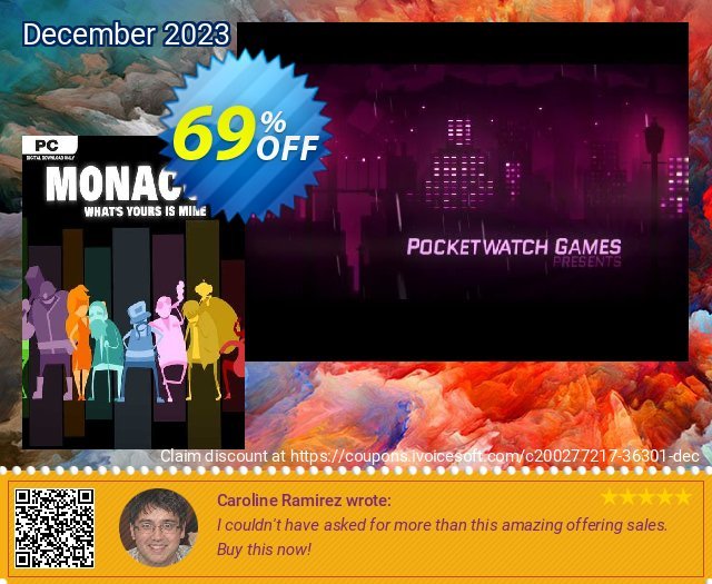 Monaco: What&#039;s Yours Is Mine PC (EU) uneingeschränkt Promotionsangebot Bildschirmfoto