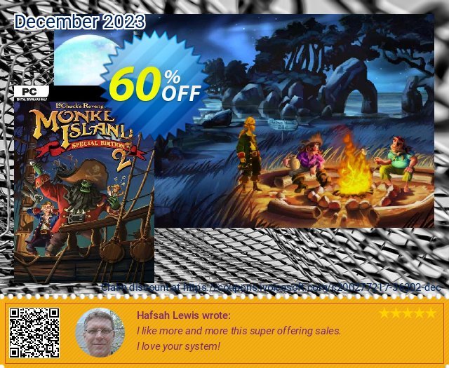 Monkey Island 2 Special Edition - LeChuck's Revenge PC discount 60% OFF, 2024 World Press Freedom Day offering sales. Monkey Island 2 Special Edition - LeChuck&#039;s Revenge PC Deal 2024 CDkeys