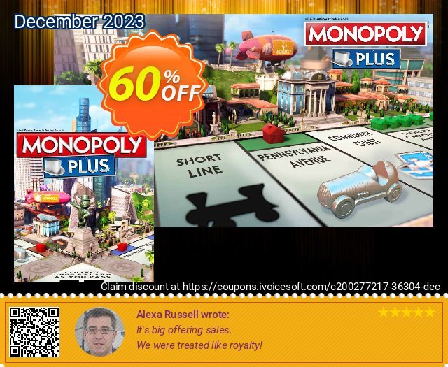 Monopoly Plus PC 可怕的 促销销售 软件截图