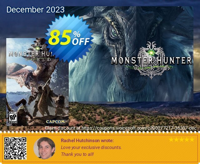 Monster Hunter World PC 素晴らしい  アドバタイズメント スクリーンショット