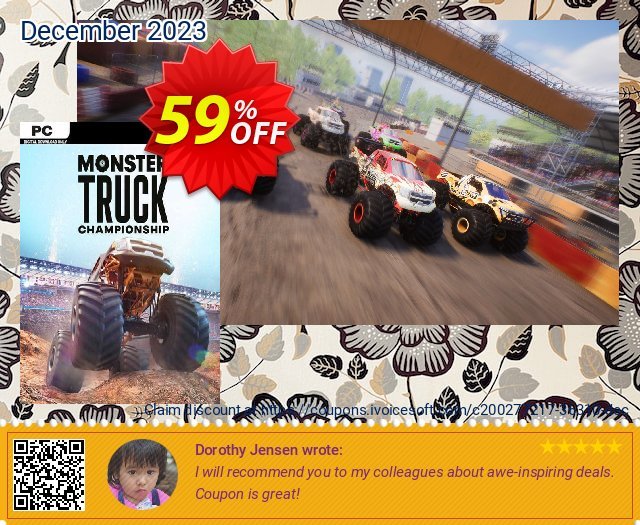 Monster Truck Championship PC discount 59% OFF, 2024 Labour Day offering sales. Monster Truck Championship PC Deal 2024 CDkeys