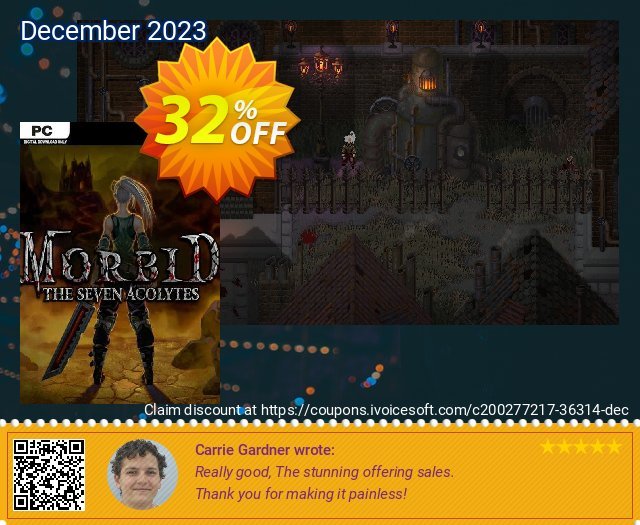 Morbid: The Seven Acolytes PC 驚くばかり カンパ スクリーンショット