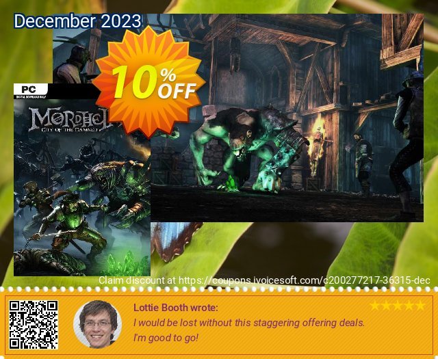 Mordheim City of the Damned PC verblüffend Rabatt Bildschirmfoto