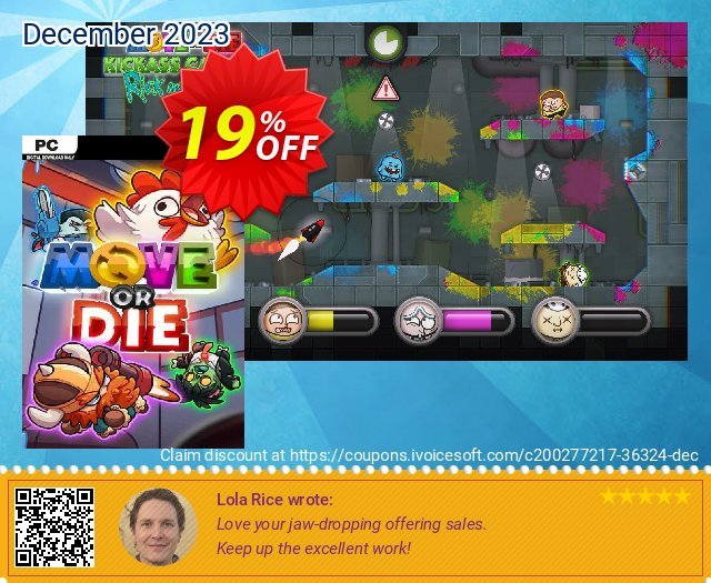 Move or Die PC discount 19% OFF, 2024 Mother Day promo. Move or Die PC Deal 2024 CDkeys