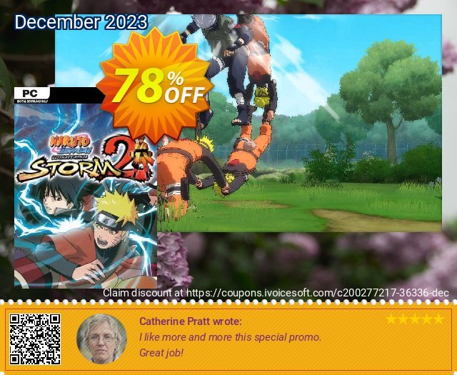 Naruto Shippuden: Ultimate Ninja STORM 2 PC besten Promotionsangebot Bildschirmfoto