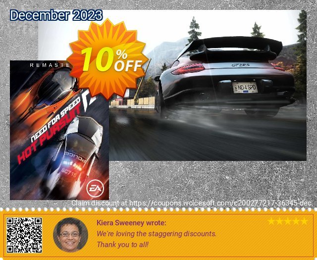 Need for Speed: Hot Pursuit Remastered PC (Steam) discount 10% OFF, 2024 World Heritage Day offering sales. Need for Speed: Hot Pursuit Remastered PC (Steam) Deal 2024 CDkeys