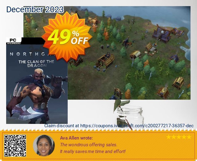 Northgard - Nidhogg, Clan of the Dragon PC -DLC geniale Verkaufsförderung Bildschirmfoto