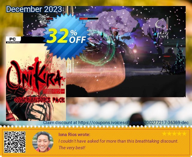 Onikira - Demon Killer Contributors Pack PC unglaublich Promotionsangebot Bildschirmfoto