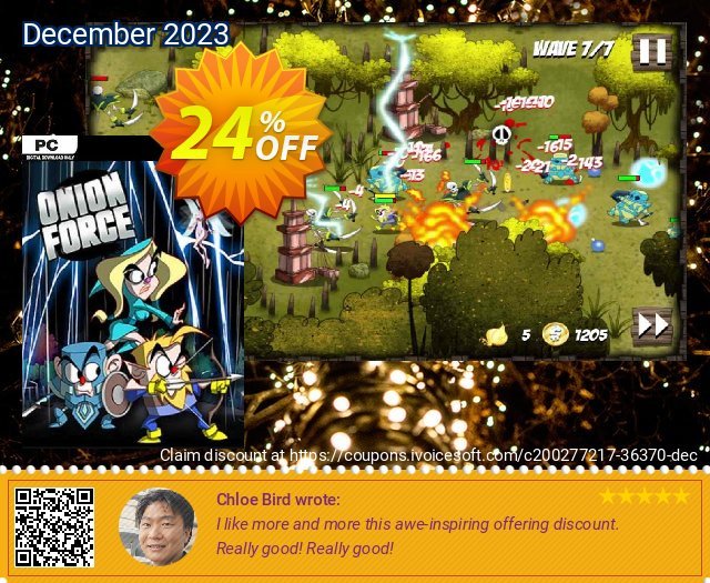 Onion Force PC unglaublich Promotionsangebot Bildschirmfoto