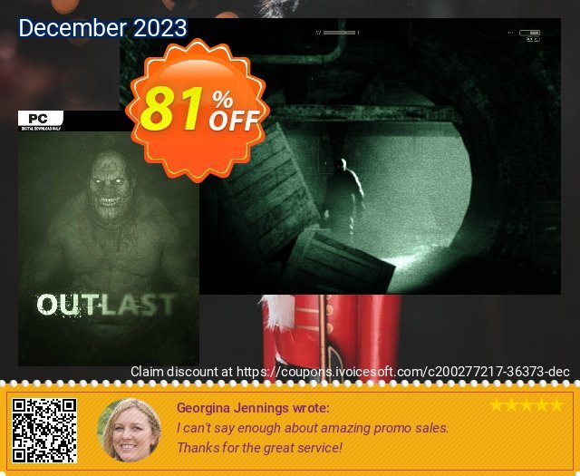 Outlast PC unik penawaran promosi Screenshot