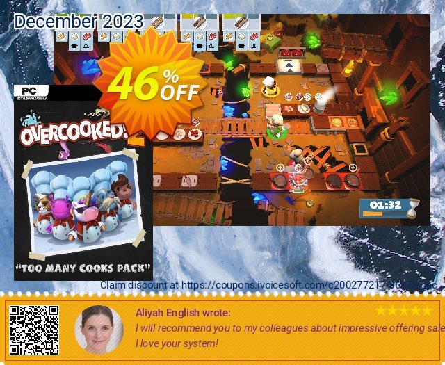 Overcooked! 2 - Too Many Cooks Pack PC - DLC discount 46% OFF, 2024 Resurrection Sunday offering discount. Overcooked! 2 - Too Many Cooks Pack PC - DLC Deal 2024 CDkeys